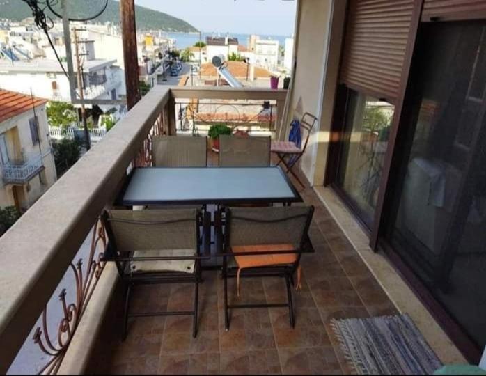 Ferienwohnung Annashouse Néa Péramos Exterior foto
